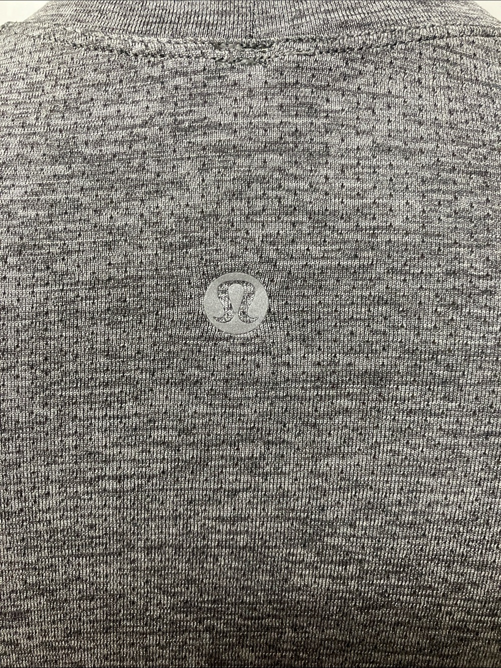 Lululemon Swiftly Tech Cropped Short-Sleeve Shirt 2.0 Sz 8 in Slate / White - Picture 7 of 9